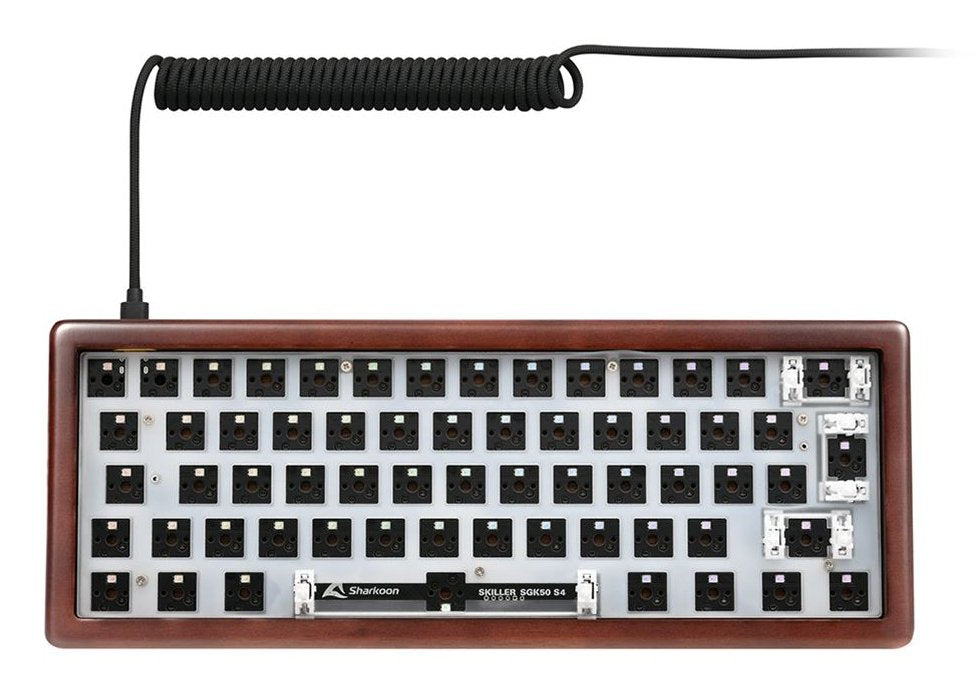 EAN 4044951042760 - Sharkoon SGK50 S4 teclado Hogar USB No Alemán Madera imagen 4