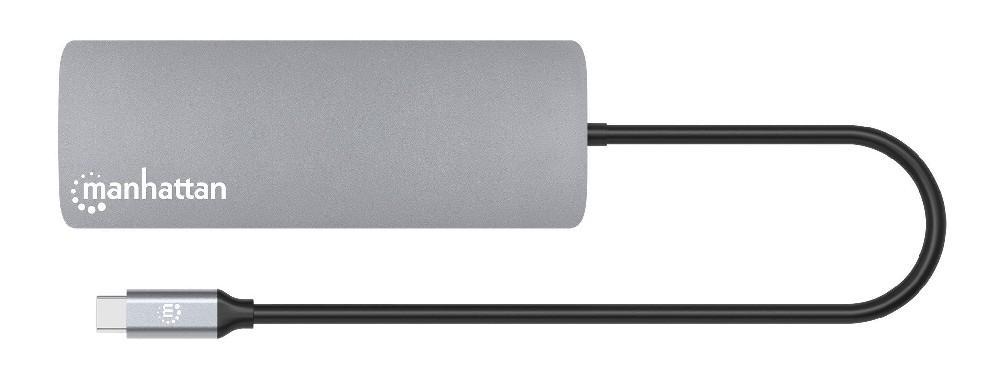 Manhattan Usb-C Pd A Hdmi 9-In-1 4k Dockingmation Gris