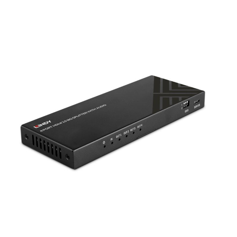 4 Port Hdmi 8k60 Splitter Mit Audio