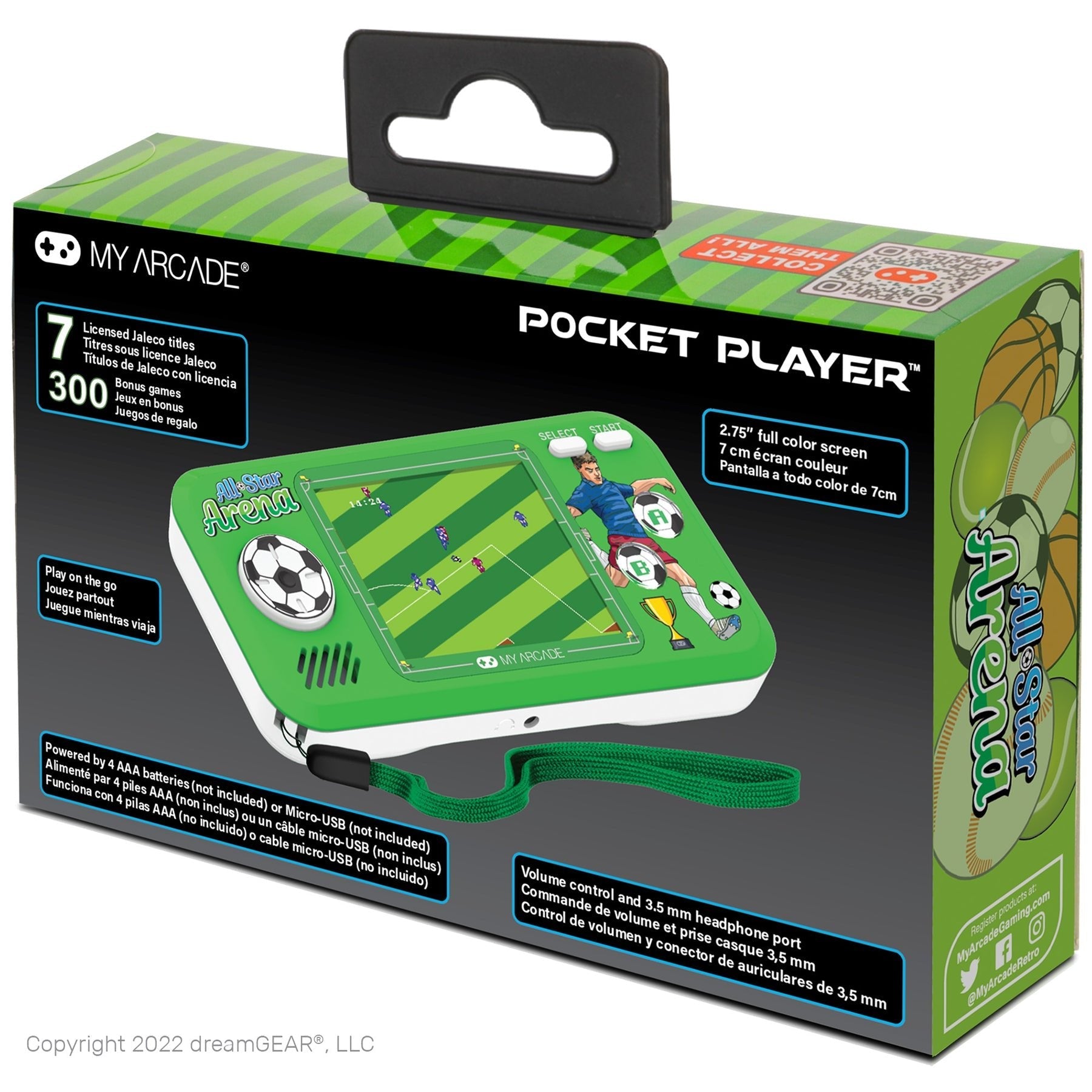 Dreamgear My Arcade Pocket Player All-Star Arena
