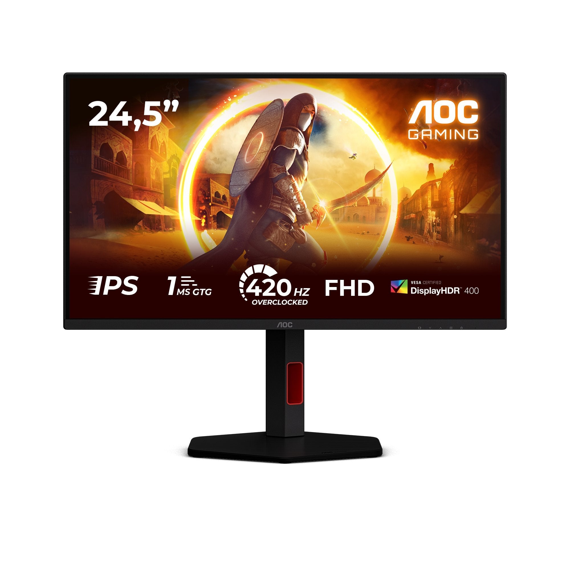 Monitor 25g4kur 24.5 Cala Ips 420hz Hdmix2 Dp Pivot