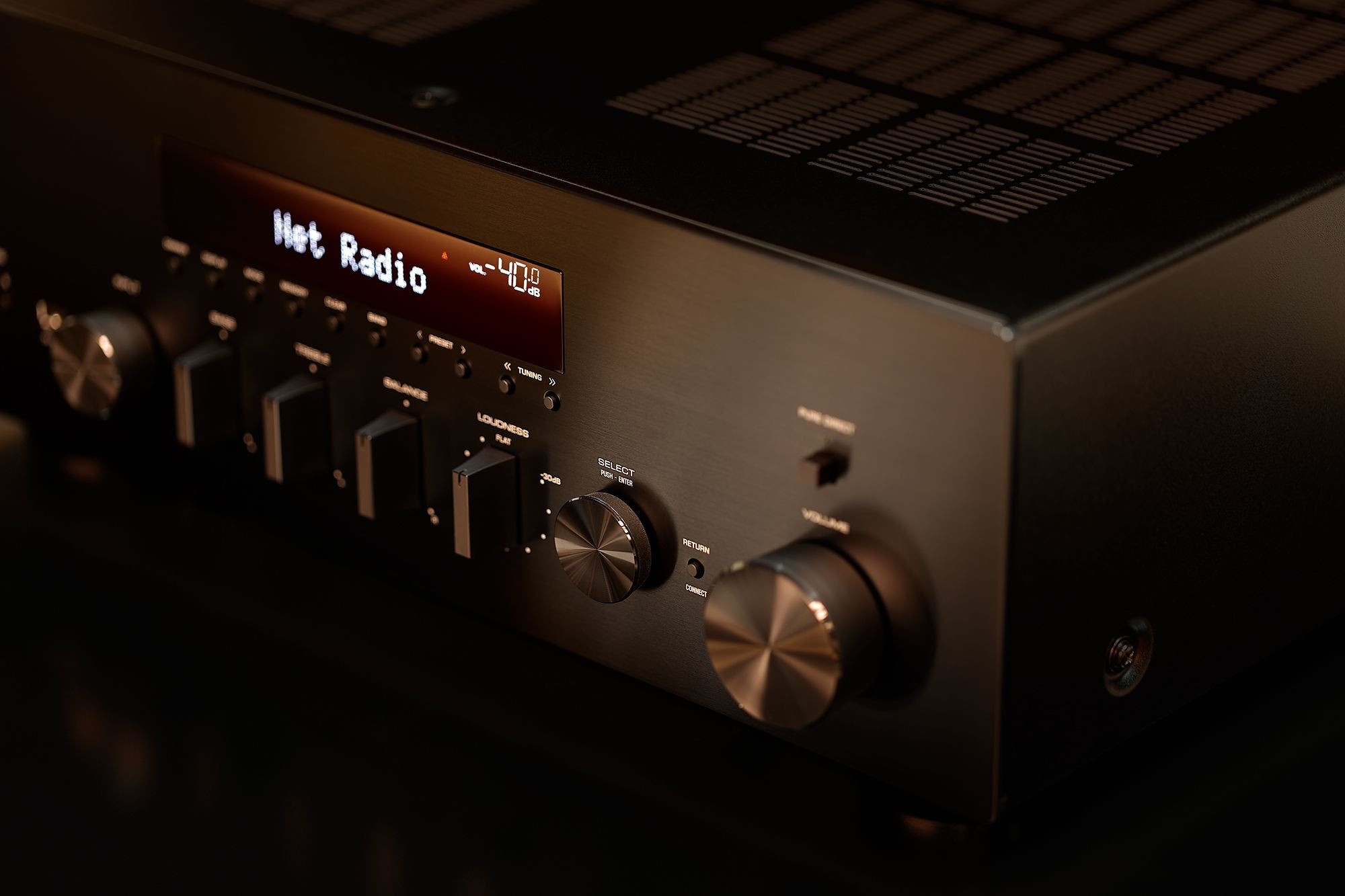 Yamaha Av-Receiver Avreceiver R-N600a Rn600a Negro Negro (R-N600a (Rn600a Blb)
