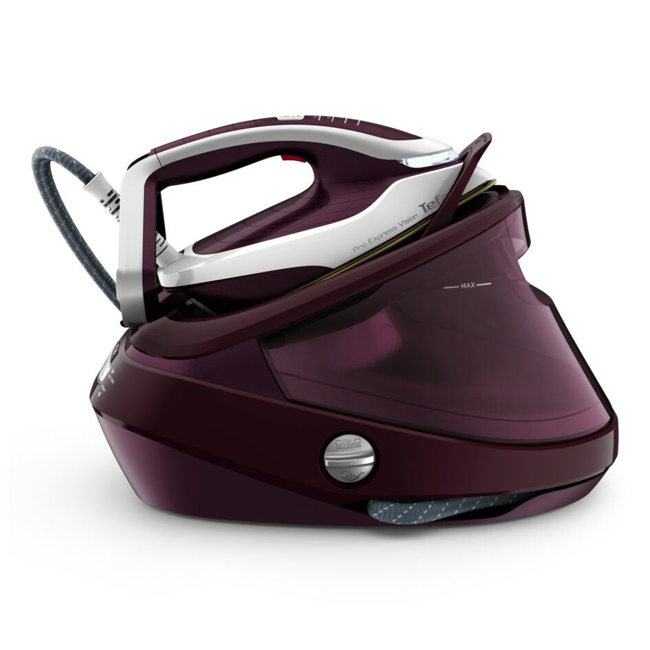 EAN 3121040082645 - Tefal Pro Express Vision GV9810 3000 W 1,1 L Durilium AirGlide Autoclean soleplate Rojo, Blanco imagen 5