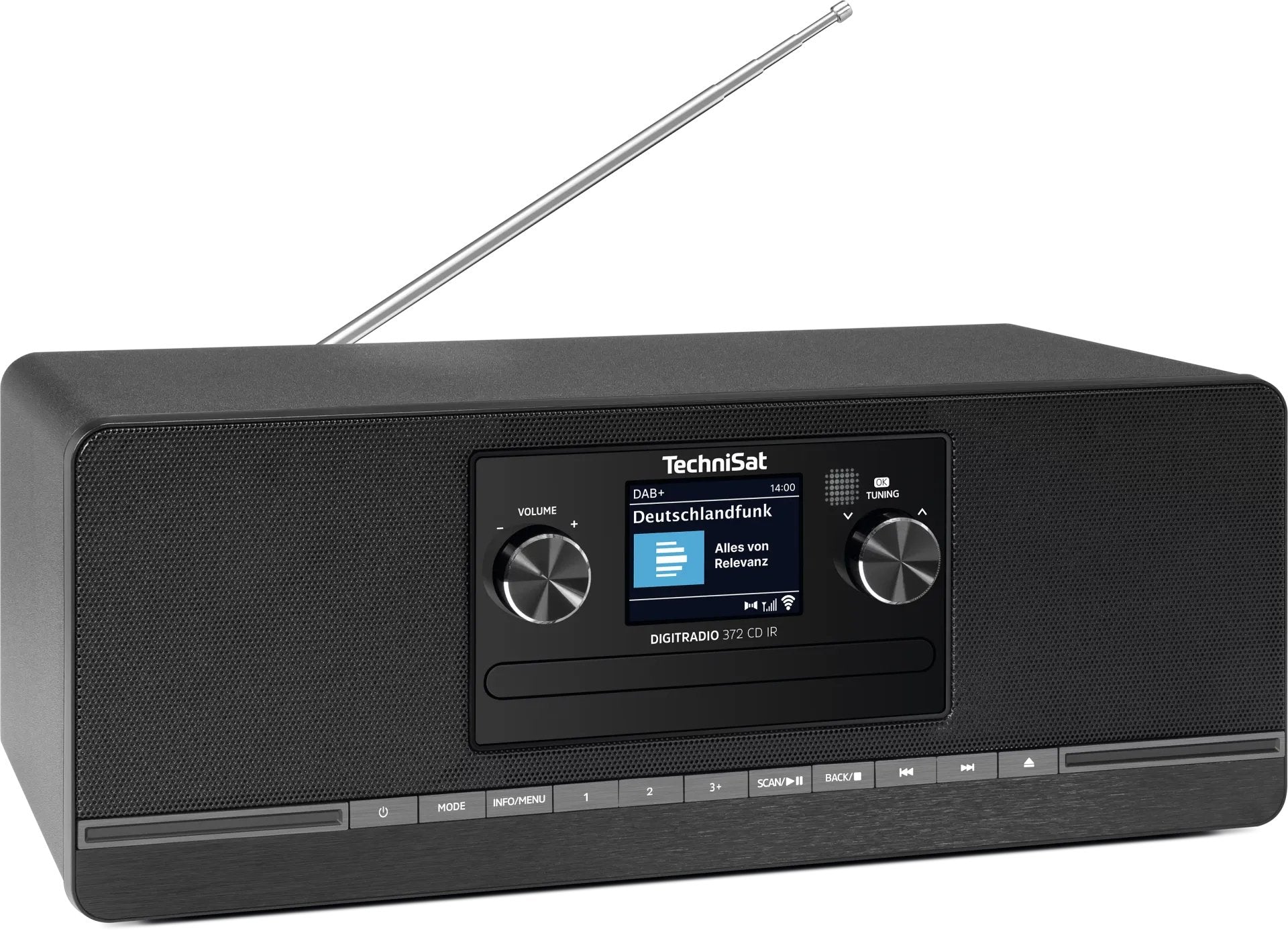 EAN 4019588051027 - TechniSat DIGITRADIO 372 CD IR Internet Analógico y digital Negro imagen 5