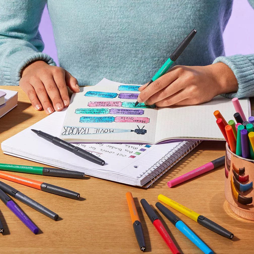 EAN 3026981373619 - Papermate Flair Metallic rotulador Medio Colores surtidos 6 pieza(s) imagen 3