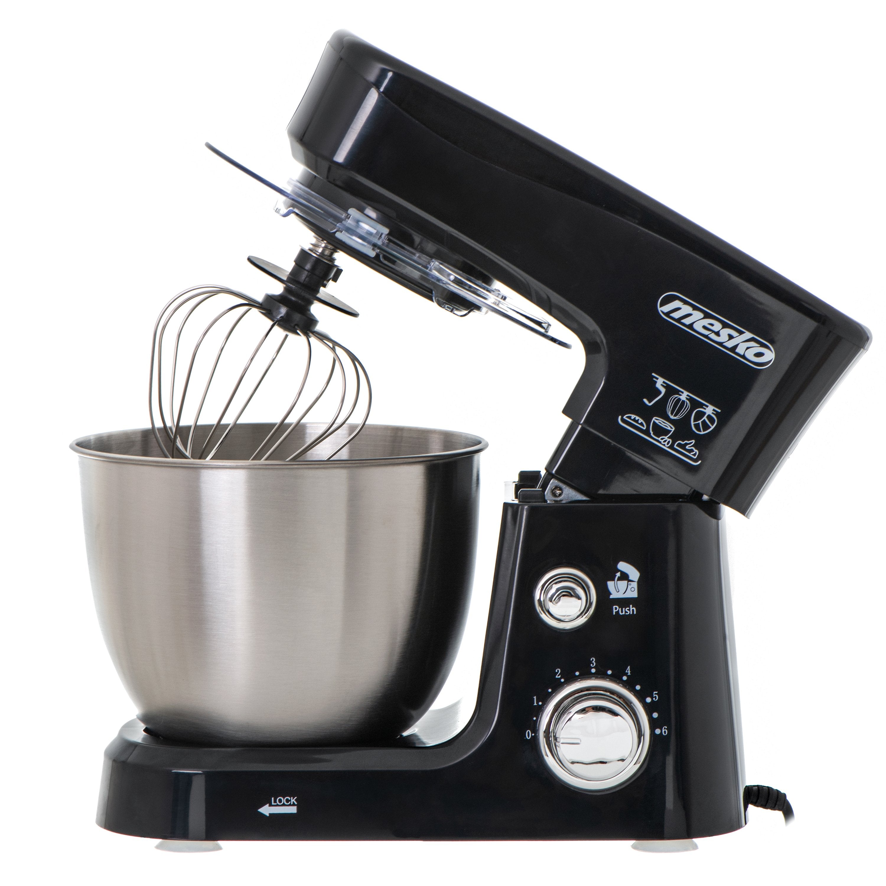 EAN 5902934838672 - Mesko Home MS 4217 robot de cocina 1200 W 3,5 L Negro, Acero inoxidable imagen 2
