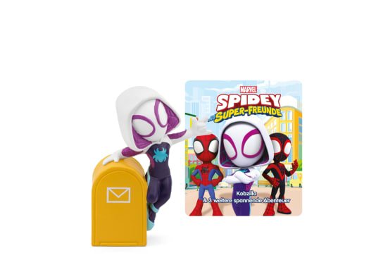 Tonies Marvel Spidey Y Sus Súper Amigos - Kobzilla Y Otras 3 Emocionantes Aventuras, Figura De Juguete 11000466