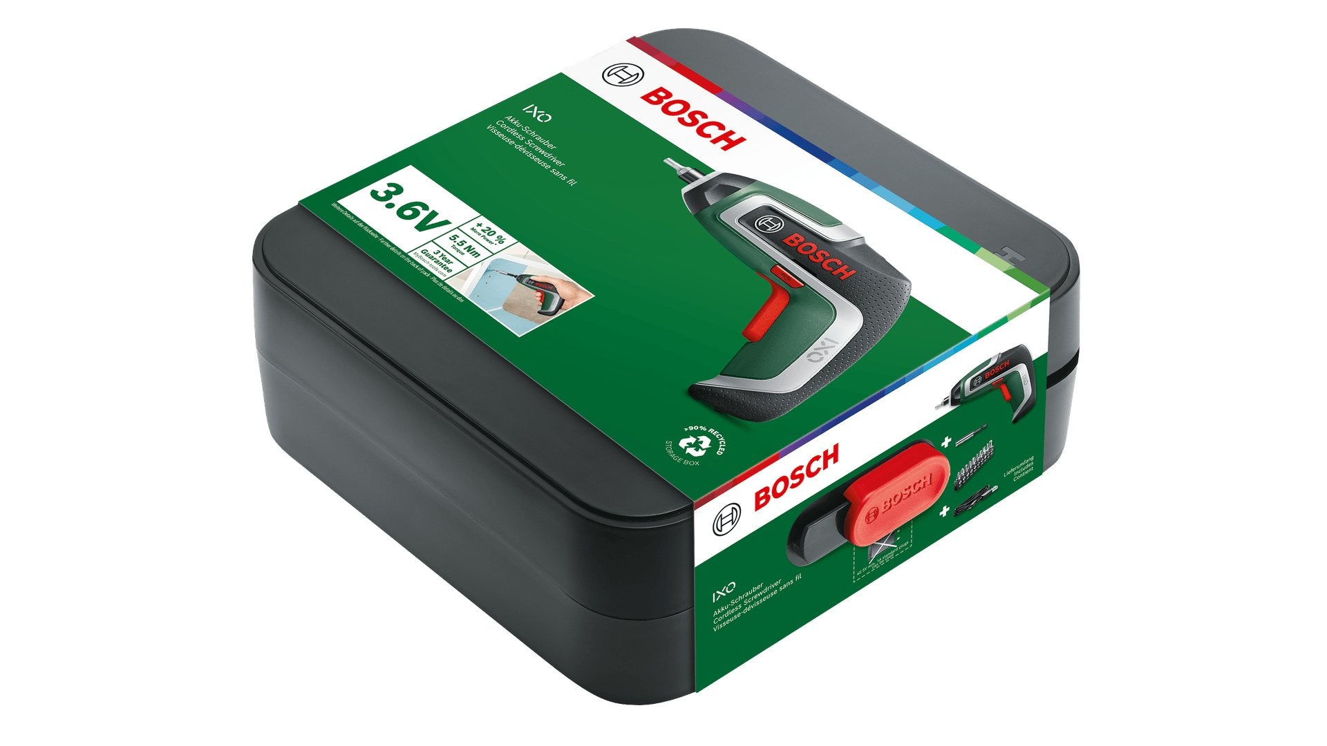 EAN 4053423234589 - Bosch 0 603 9E0 000 235 RPM Negro, Verde imagen 4