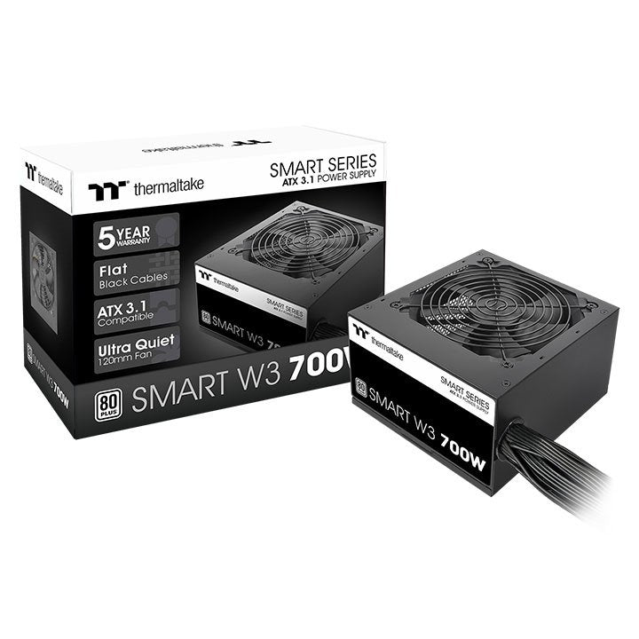 EAN 4711475645424 - Thermaltake Smart W3 unidad de fuente de alimentación 700 W 24-pin ATX ATX Negro imagen 6