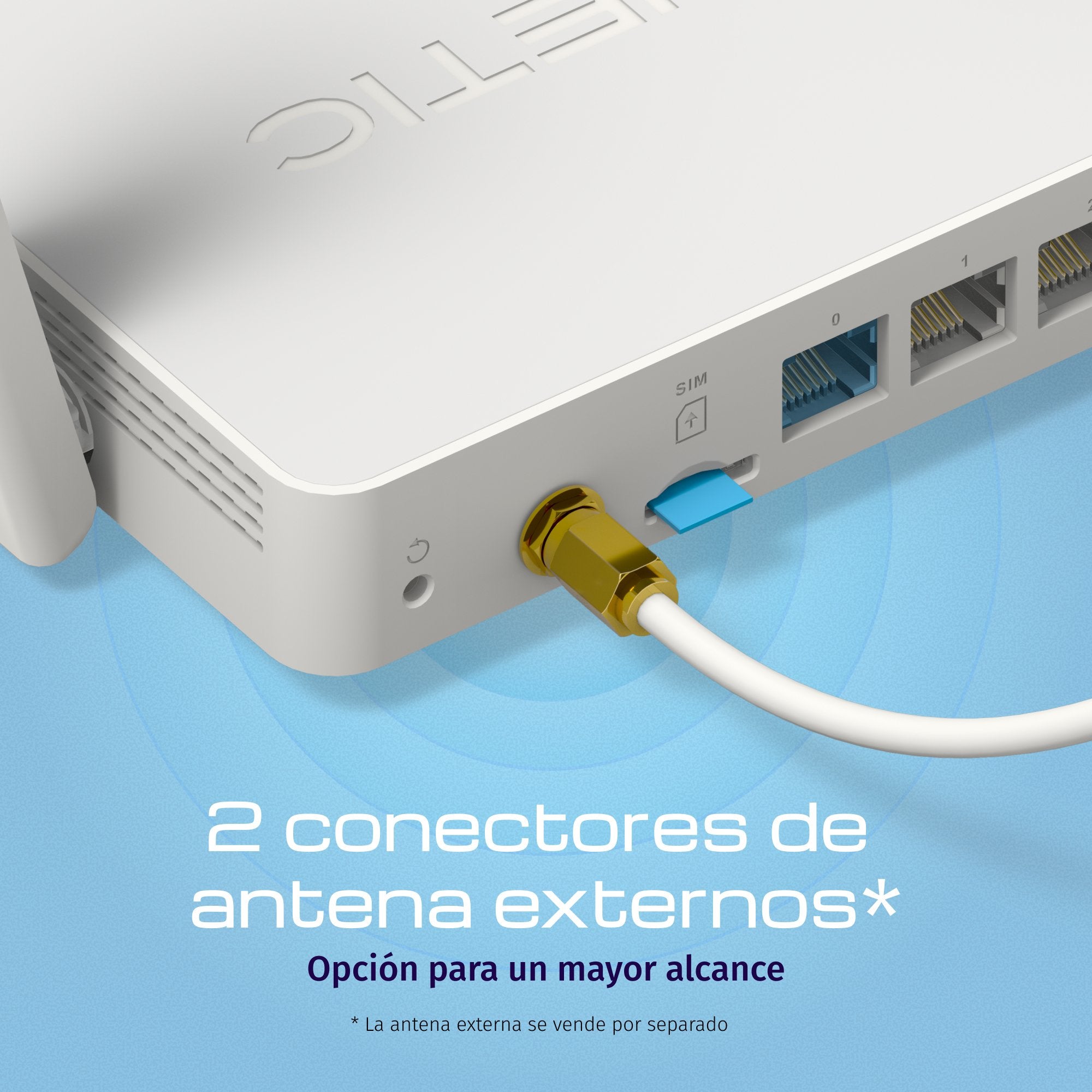 EAN 4897082922155 - Keenetic Explorer 4G (KN-4910) router inalámbrico Ethernet rápido Doble banda (2,4 GHz / 5 GHz) Gris, Bla imagen 4