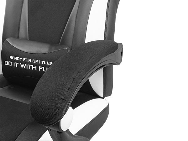 EAN 5901969426809 - FURY Avenger M+ Silla para videojuegos universal Asiento acolchado Negro, Blanco imagen 12