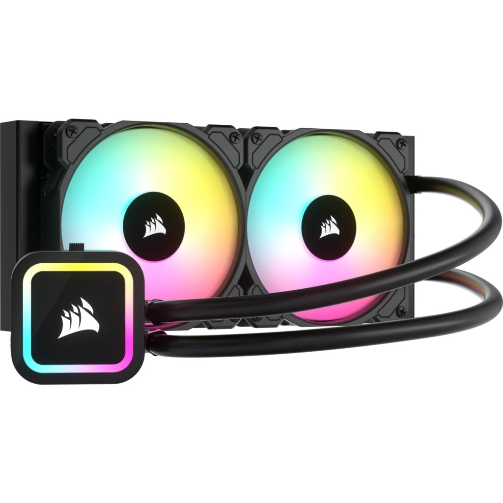 Refrigeracion Liquida Corsair H100x Rgb Elite 240mm 2x120mm Argb Intel Y Amd