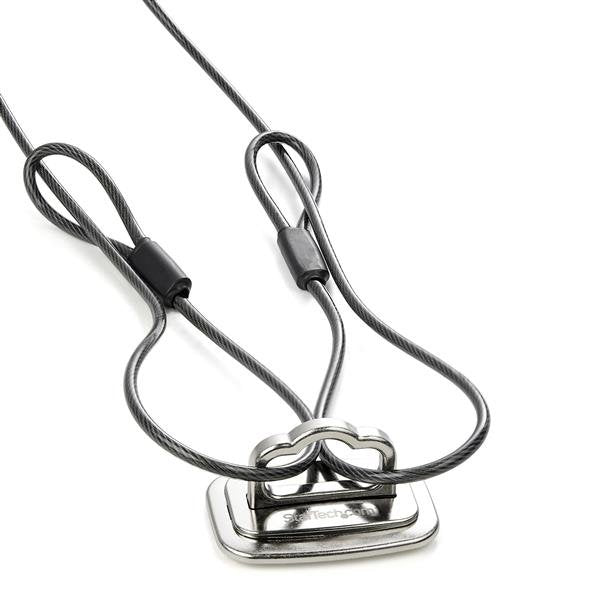 EAN 0065030881715 - StarTech.com LTANCHORL cable antirrobo Plata imagen 3