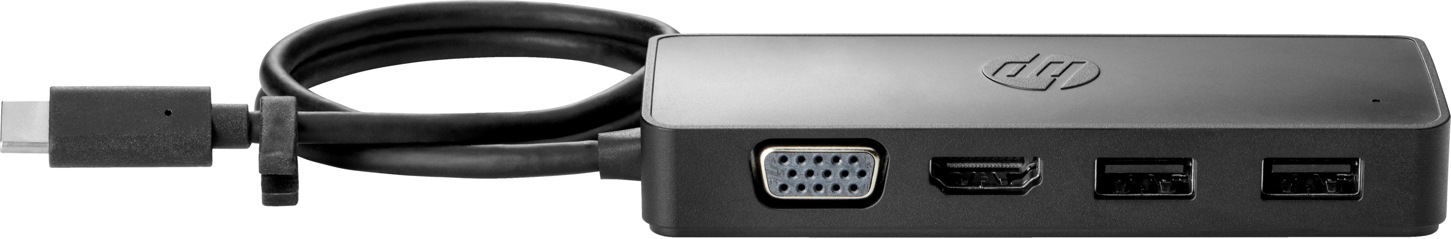 EAN 193905566341 - HP USB-C Travel Hub G2 USB 3.2 Gen 1 (3.1 Gen 1) Type-C Negro imagen 1