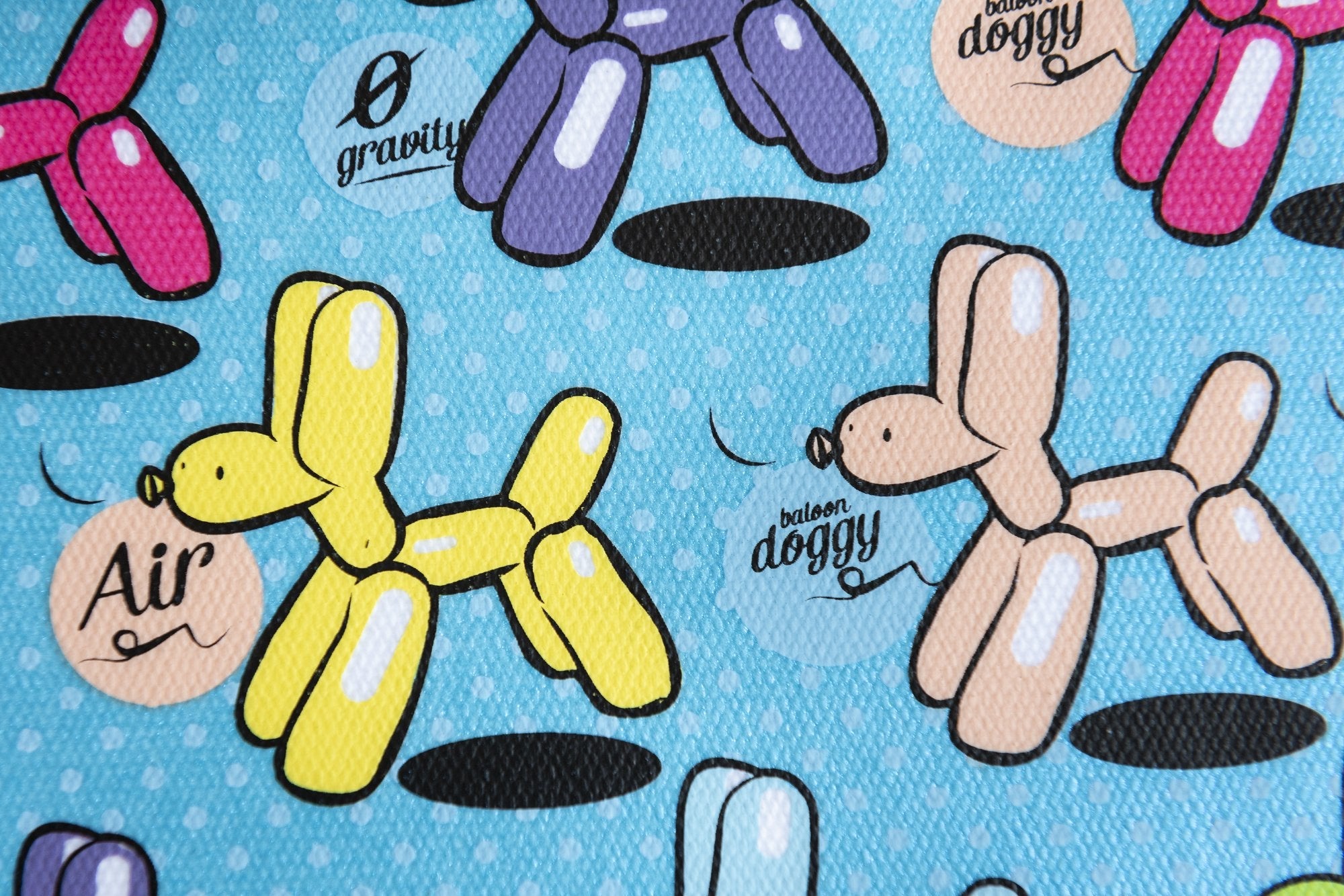 Funda Universal Silver Ht Para Ebook 6" Case Ballons Blue Metal