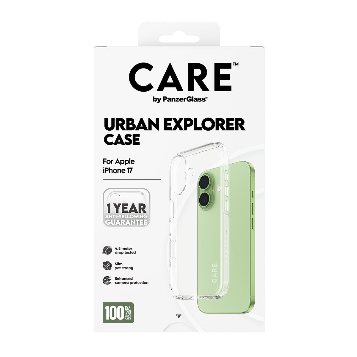 EAN 5715685026997 - PanzerGlass CARE™ by ® Urban Explorer Case Transparent iPhone 17 funda para teléfono móvil Transparente imagen 3