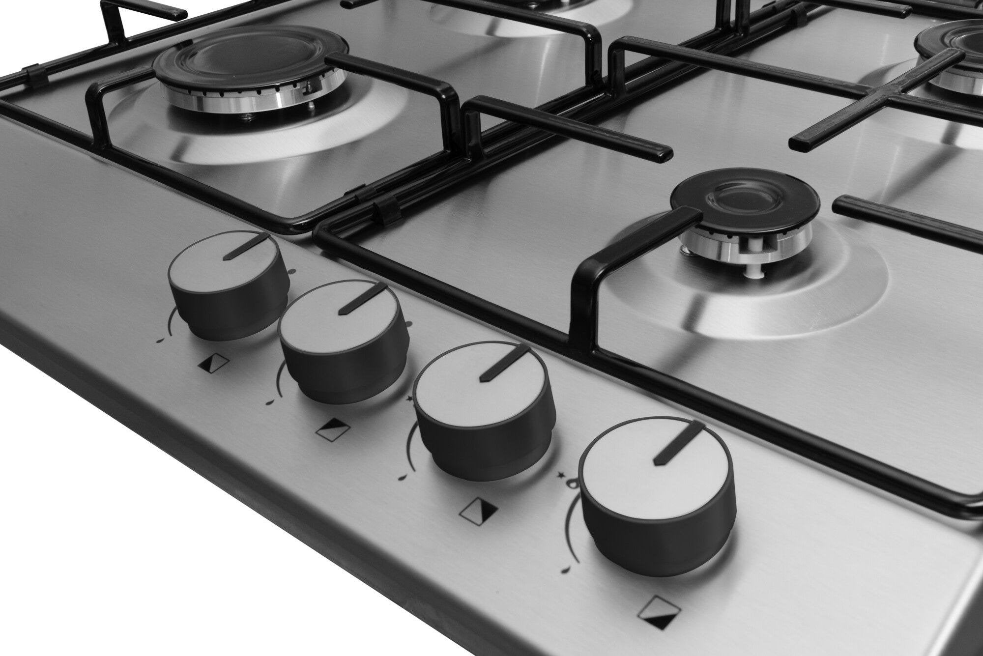 EAN 5906006211288 - Amica PGA6100BPR hobs Acero pulido Integrado 59 cm Encimera de gas 4 zona(s) imagen 6