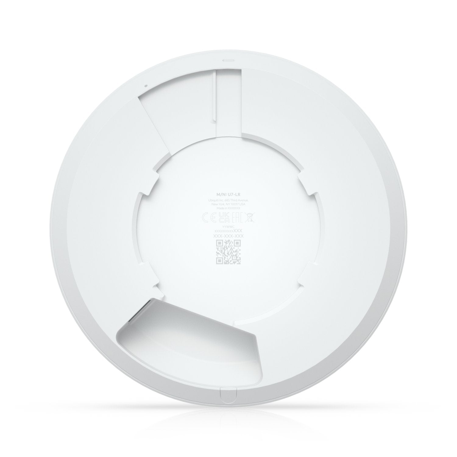 Ubiquiti U7-Lr Punto De Acceso Poe Wifi 7 3 X 3 De Largo Alcance Hasta 160m Cuadrados. MÁ S De 300 Clientes. Ganancia De 6dbi En 5ghz Y 4 Dbi En 2,4