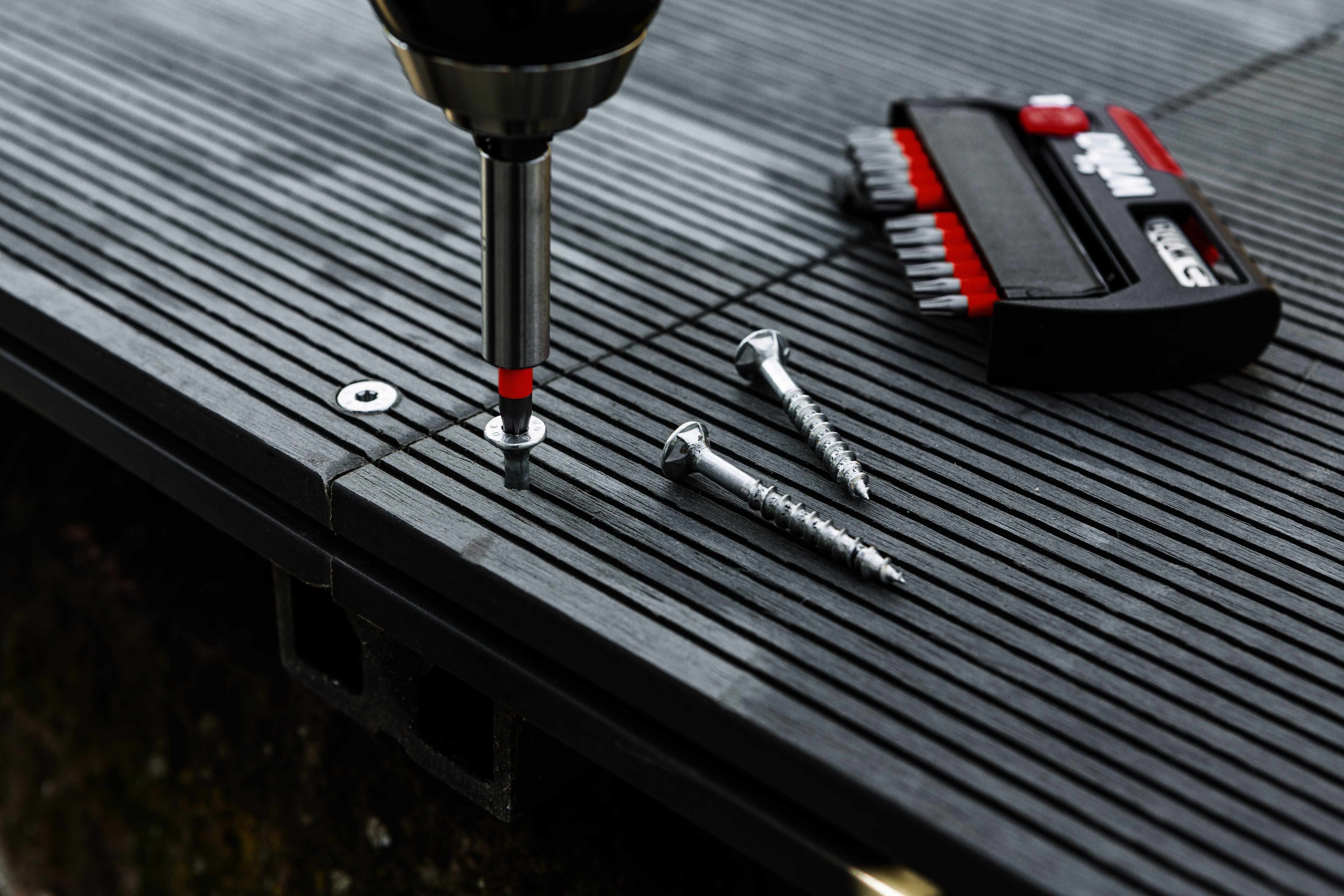 Juego De Puntas Wiha Bitbuddy Ty Bits 29 Mm, 8 Piezas Negro/Rojo, Torx 42136