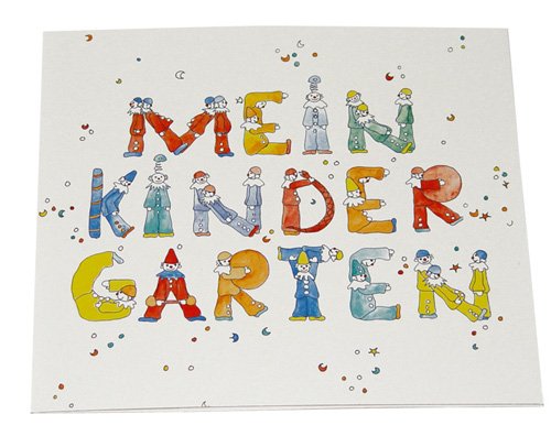 1x25 Daiber Clowns-Mein Kinder- Garten Portrait Folders Kids