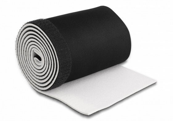 Delock Cableschlauch Neopren Flexibel Mit Klettverschluss 1,5 M X 135 Mm Schwarz Weiss