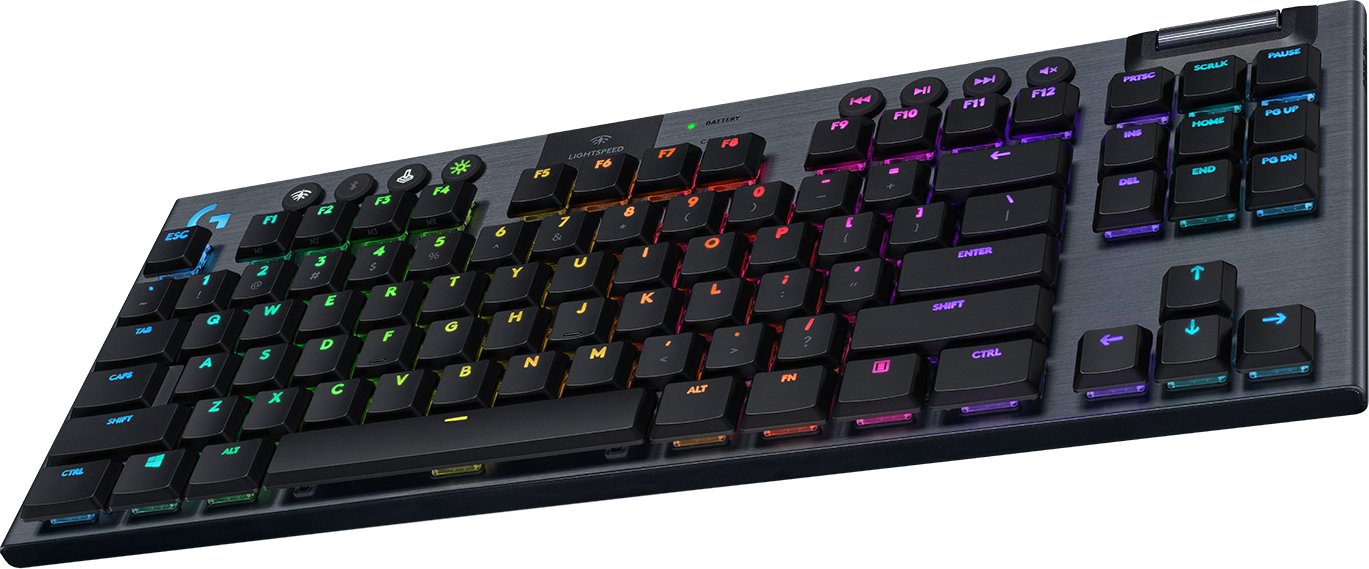 EAN 5099206088757 - Logitech G 920-009496 teclado Juego RF Wireless + Bluetooth QWERTZ Alemán Carbono imagen 10