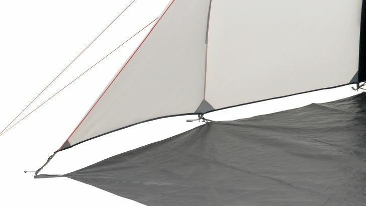 Tienda De Campaña Easy Camp Menorca 500, 120455, Gris Claro/Azul