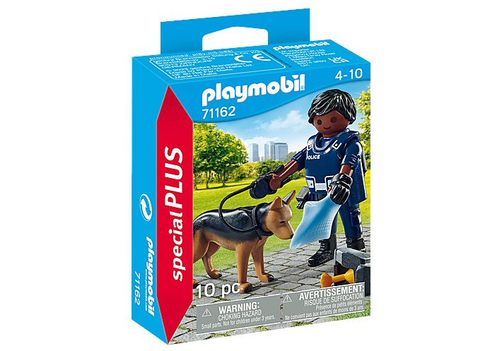 Policía Con Perro