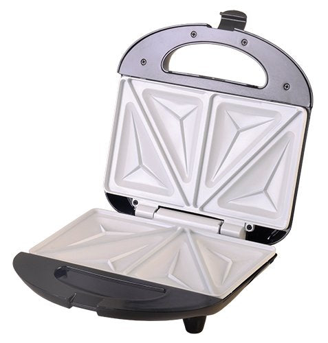 Sandwichera Camry Cr 3018 700 W Negro, Plateado