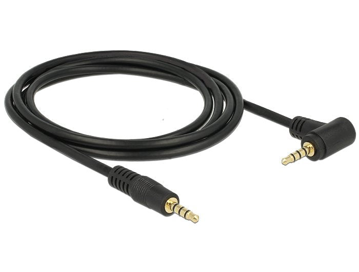 EAN 4043619847402 - DeLOCK 84740 cable de audio 2 m 3,5mm Negro imagen 2