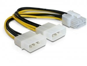 EAN 4043619823970 - DeLOCK PCI Express power Multicolor 0,30 m imagen 1