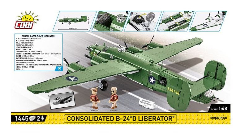 Cobi Consolidado B-24 Liberator, Toys De Diseño Cobi-5739