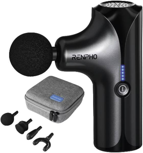EAN 4897122200069 - Renpho 2233581 masajeador ARM, Piernas, Cuello, Trapezius Negro imagen 4
