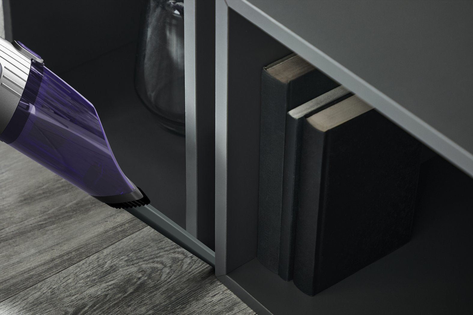 Aspirador Rowenta Xtrem Compact 2-En-1 Rh1238 Negro/Morado