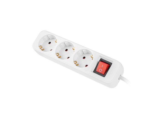 EAN 5901969429268 - Lanberg PS1-03F-0150-W base múltiple 1,5 m 3 salidas AC Interior Blanco imagen 1