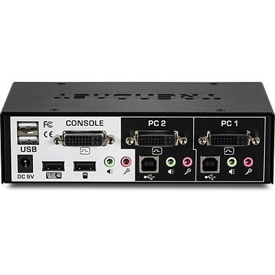 EAN 0710931170023 - Trendnet TK-222DVK interruptor KVM Negro imagen 3