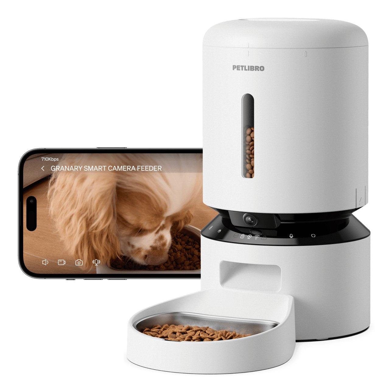 Petlibro Granary Camera Monitoring Feeder Blanco