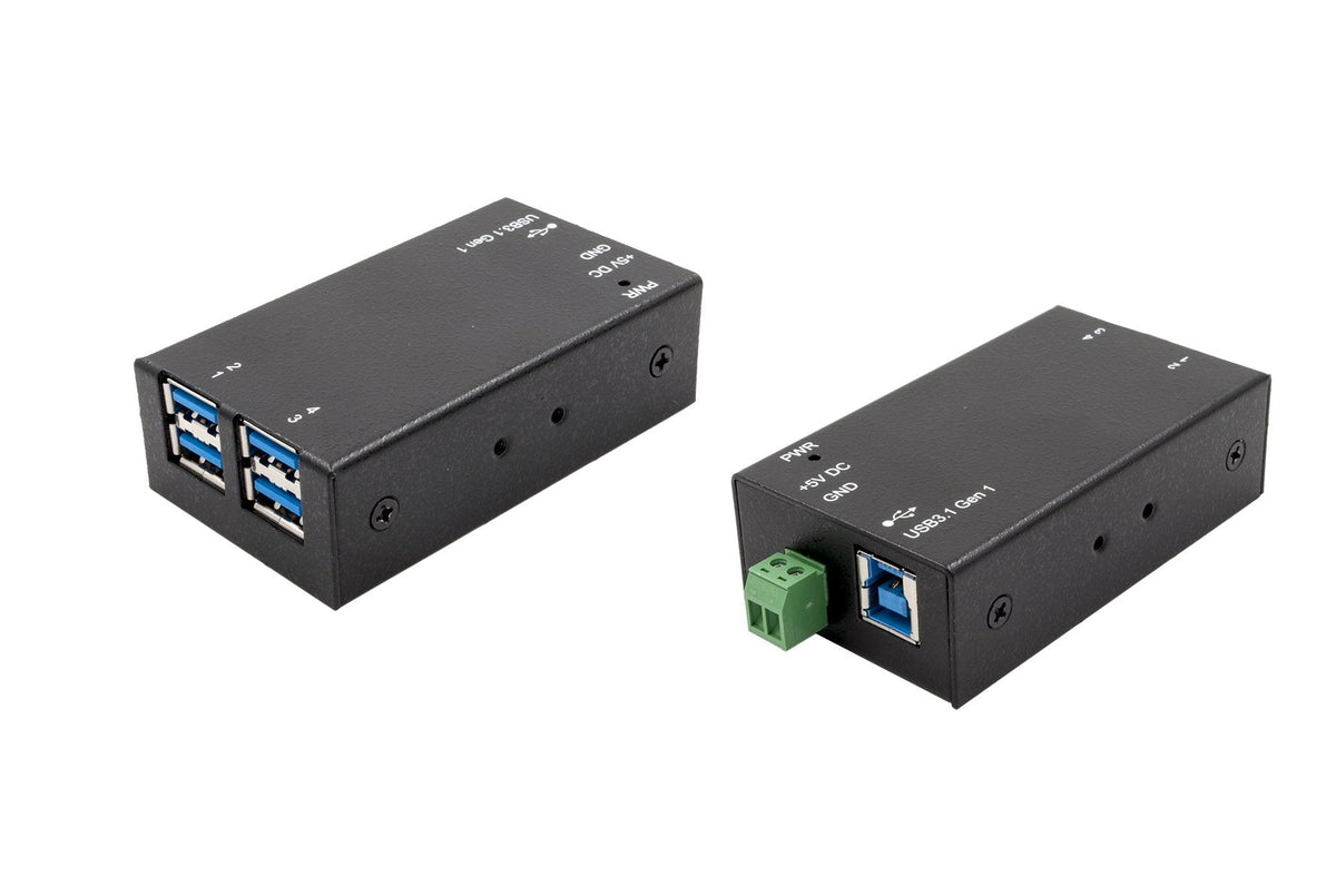 Usb 3.2 Gen1 Hub4-Port Extern Kleinster Hub 8x2 5x4cm Inkl.Cable