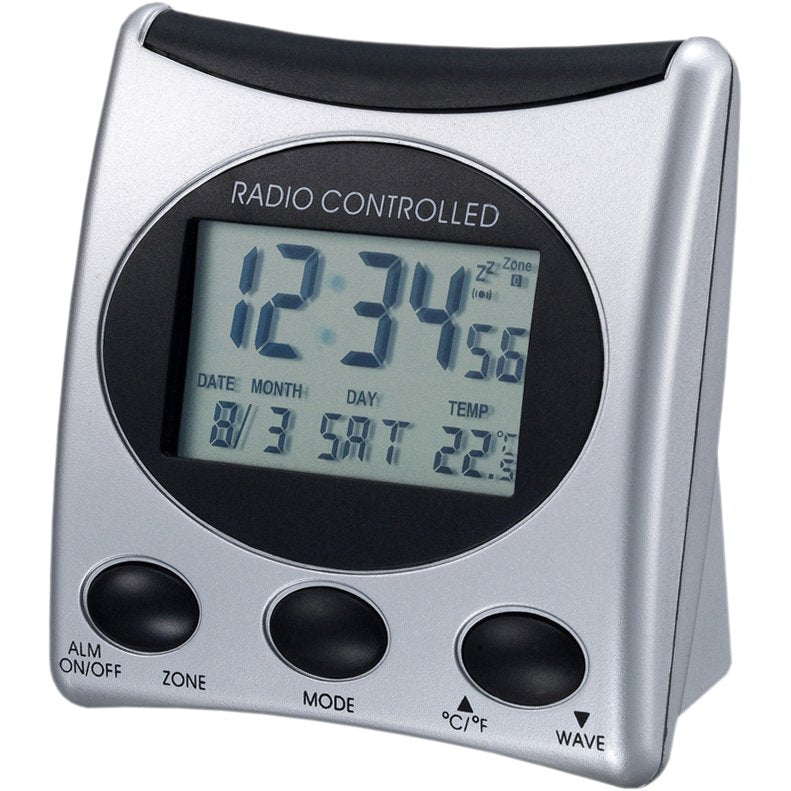 Technoline Wt 221 Reloj Despertador Digital Plata