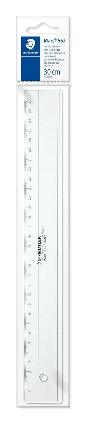 Staedtler 562 04-30f Cirterio Regla De Escritorio 300 Mm Transparente 1 Pieza(S)