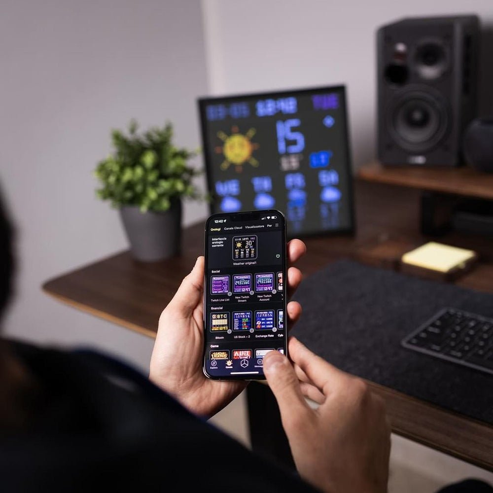 Marco De Fotos Divoom Divoom Pixoo 64 Editable Wifi Negro