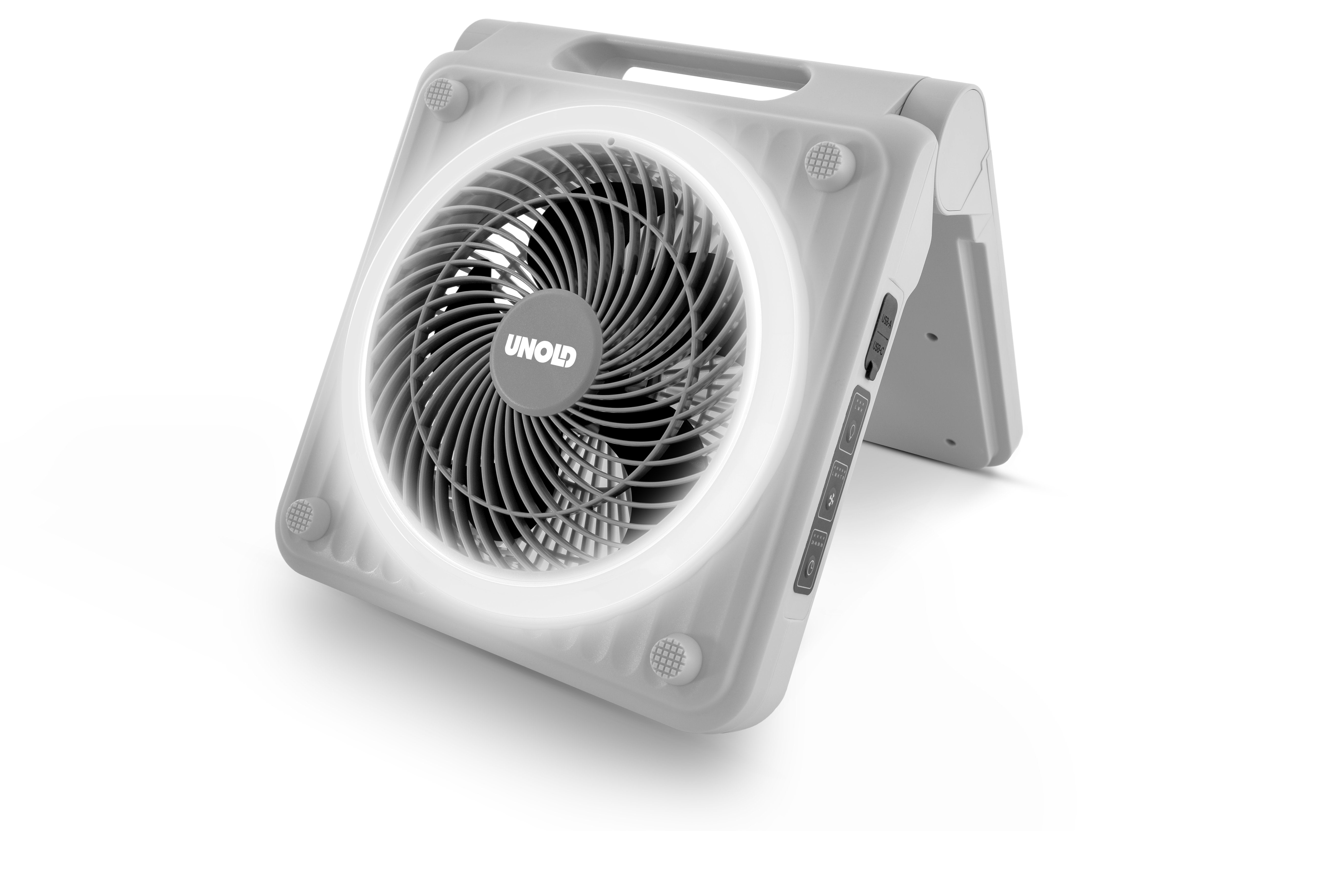 EAN 4011689865176 - Unold Solarventilator Camping 86517 Gris 20 cm Ventilador de mano imagen 1