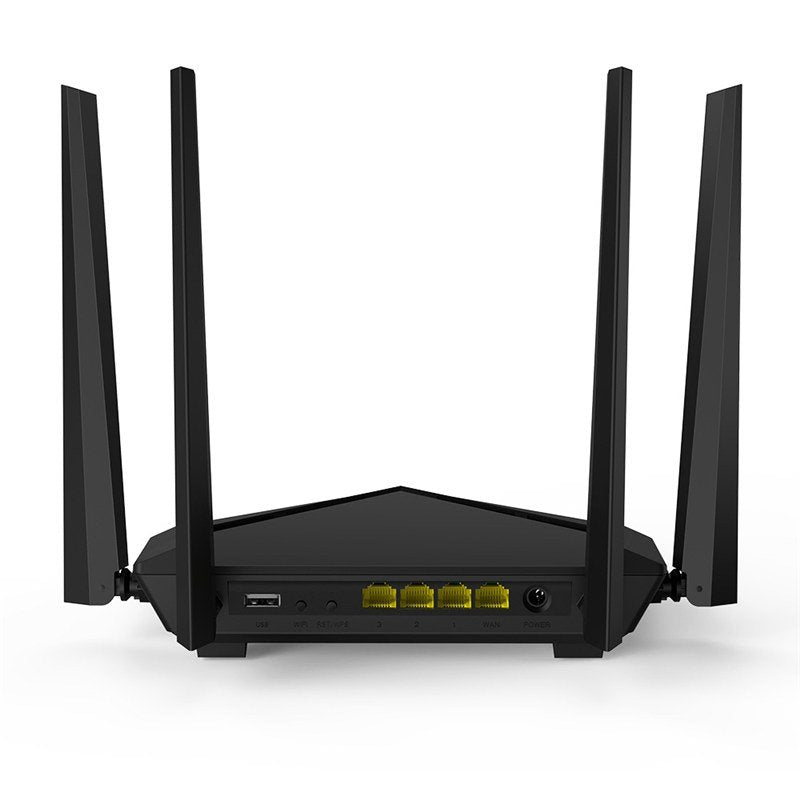 Router Inalámbrico Tenda Ac10u 802.11ac Wave 2.0 2.4/5ghz Usb 3*Gigabit Lan Gigabit Wan 4*Antenas 5dbi Banda Dual