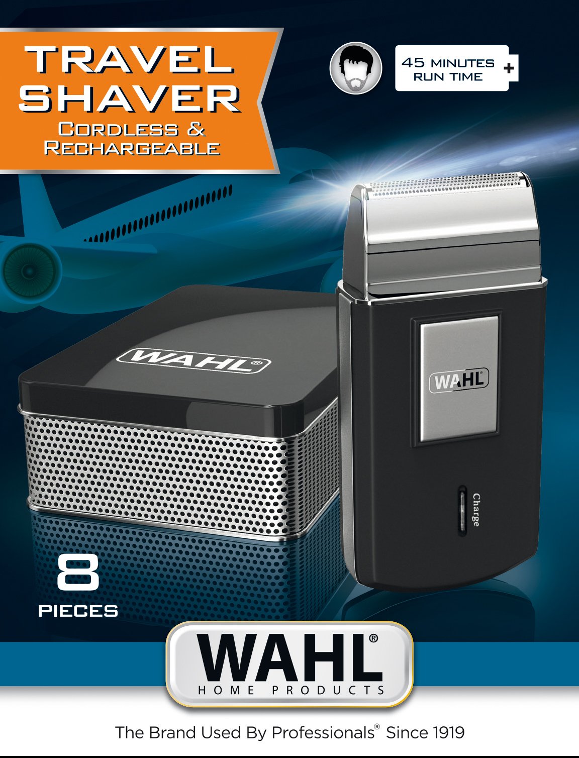 EAN 0043917006888 - Wahl 03615-1016 afeitadora Máquina de afeitar de láminas Recortadora Negro, Plata imagen 11