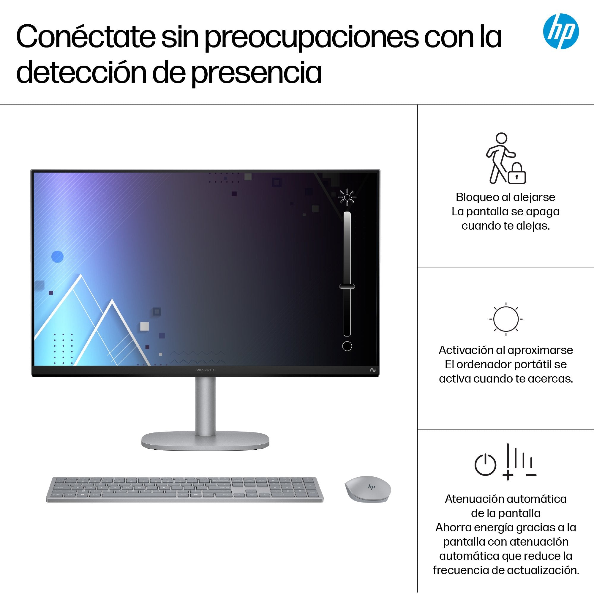 EAN 0199251128493 - HP OmniStudio X 27-cs1006ns Copilot+ PC Intel Core Ultra 5 226V 68,6 cm (27") 1920 x 1080 Pixeles PC todo imagen 8