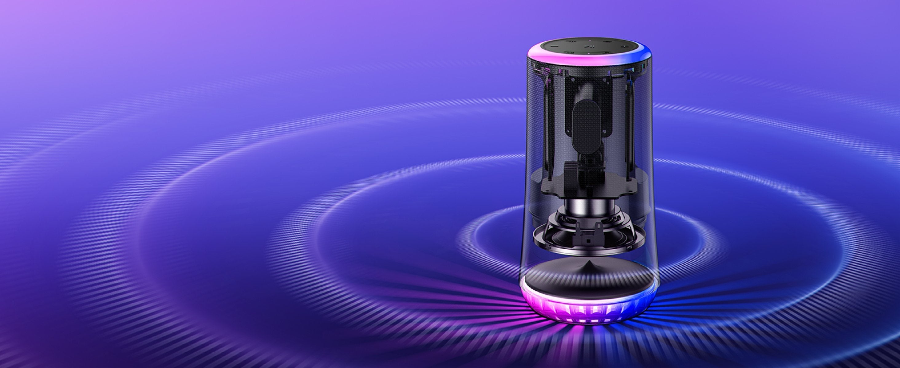 Altavoz Soundcore Glow Portátil Bt, Negro