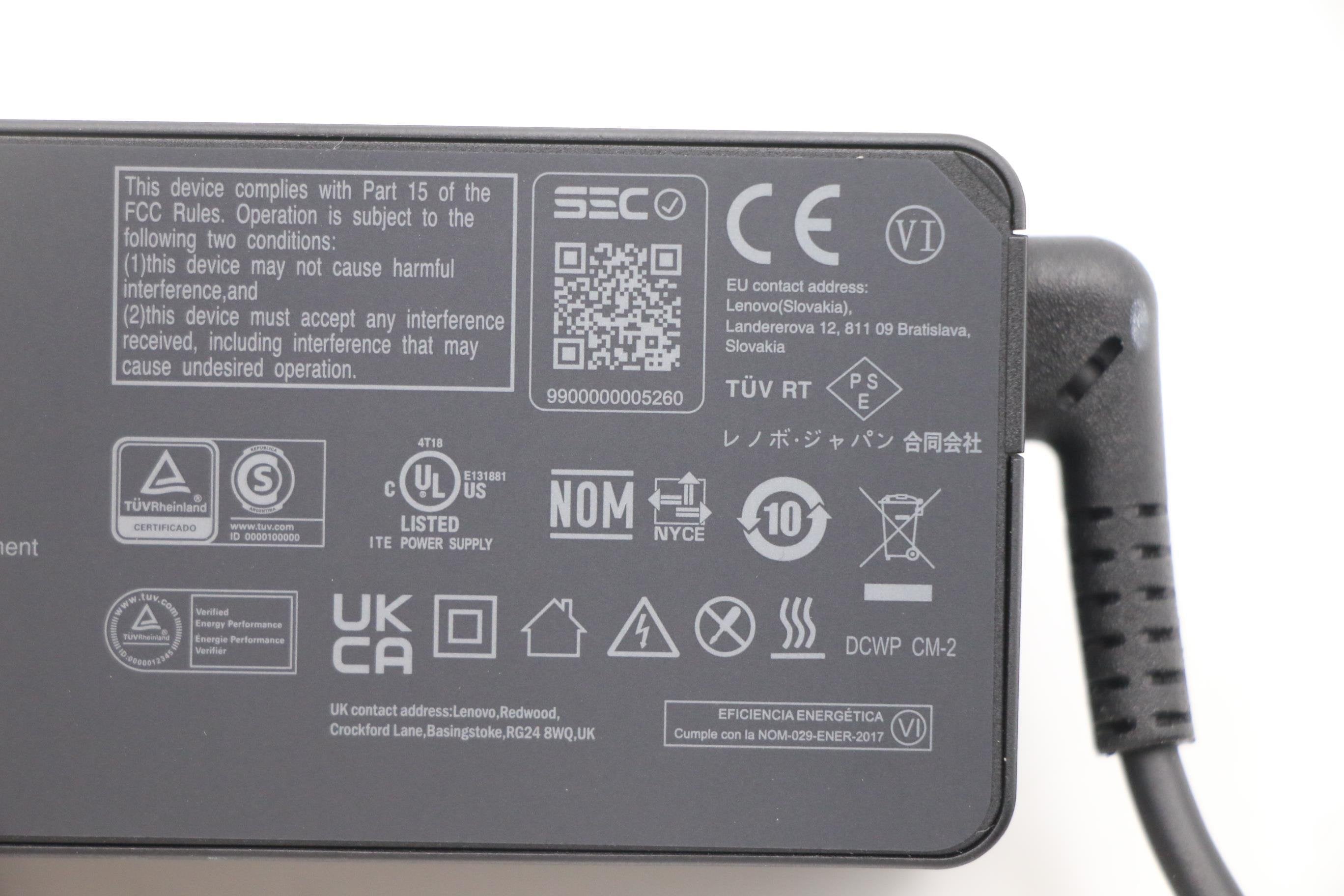 EAN 5704174656579 - Lenovo 5A10W86251 adaptador e inversor de corriente Interior 65 W Negro imagen 5