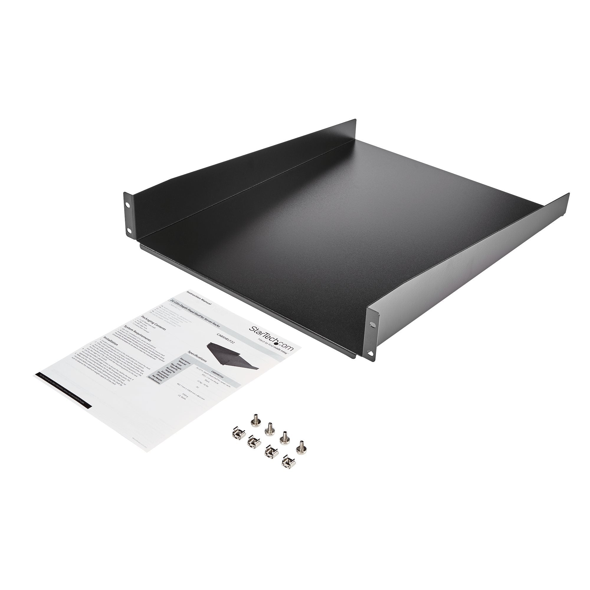 EAN 0065030848091 - StarTech.com CABSHELF22 accesorio de bastidor Estantería imagen 7
