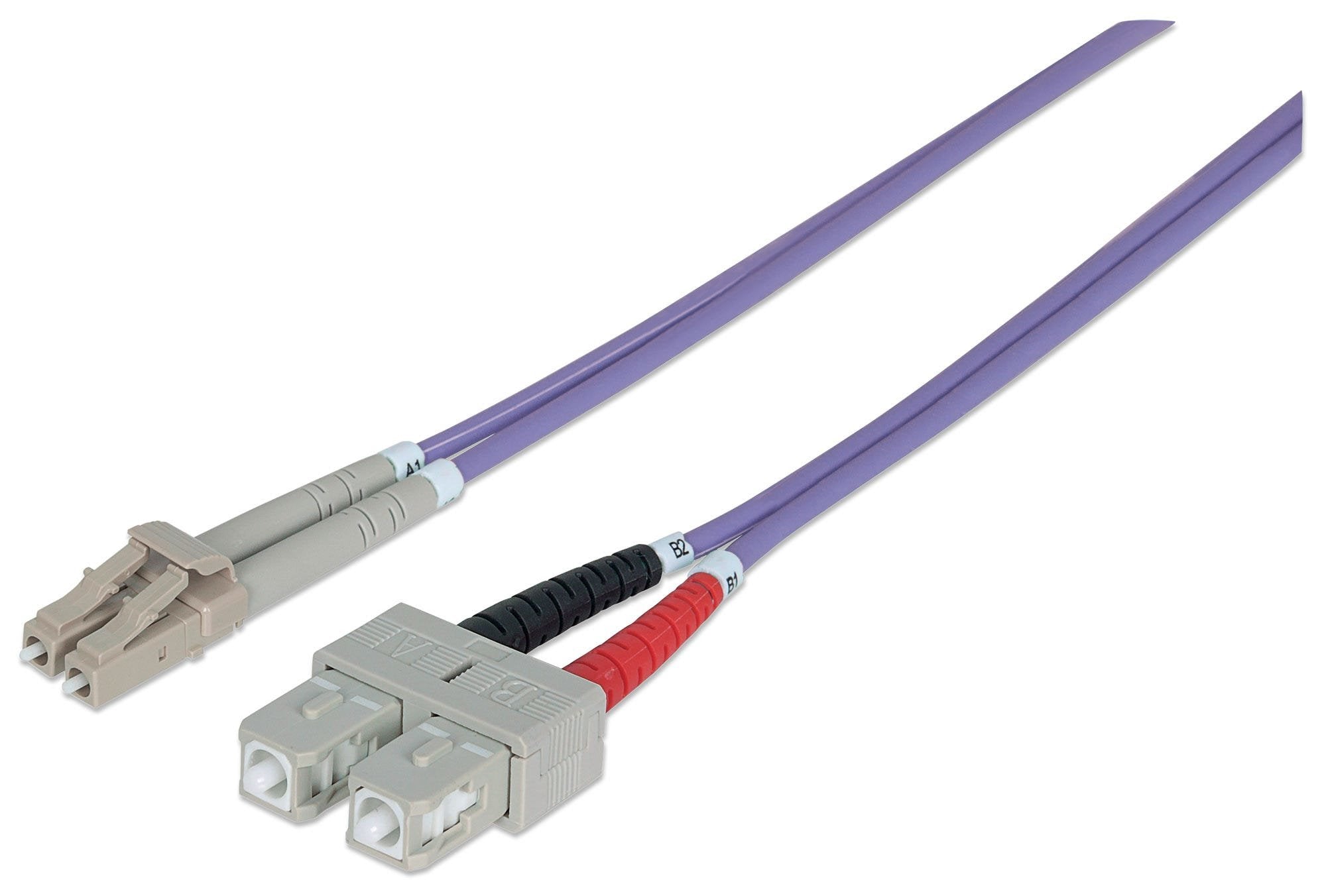 EAN 0766623750936 - Intellinet 750936 Cable de fibra óptica e InfiniBand 3 m LC SC Violeta imagen 1