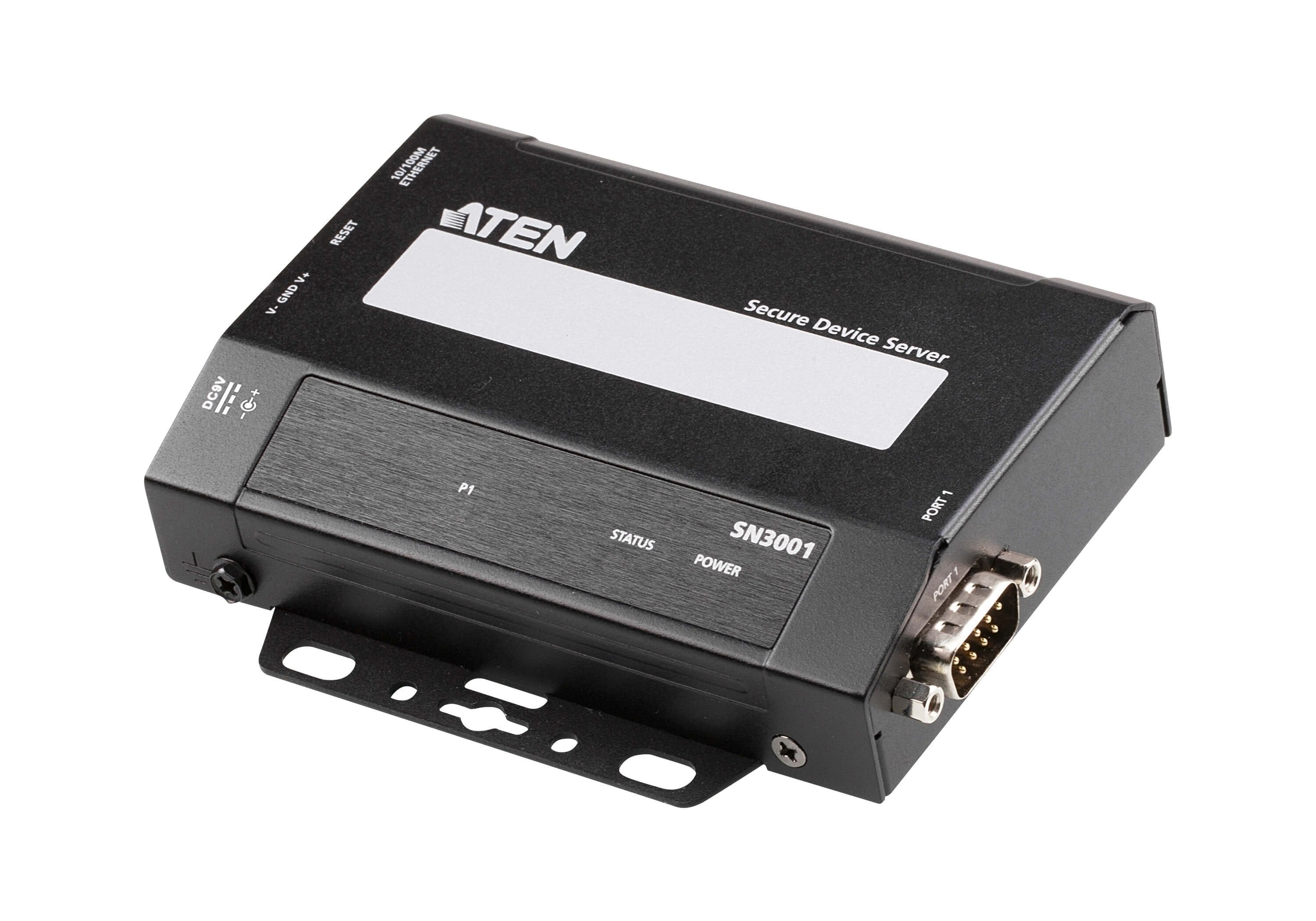 1-Port Rs-232 Secure Device Perp Server Over Ethernet Transmissio